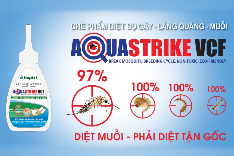 Aquastrike – Diệt muỗi phải diệt tận gốc